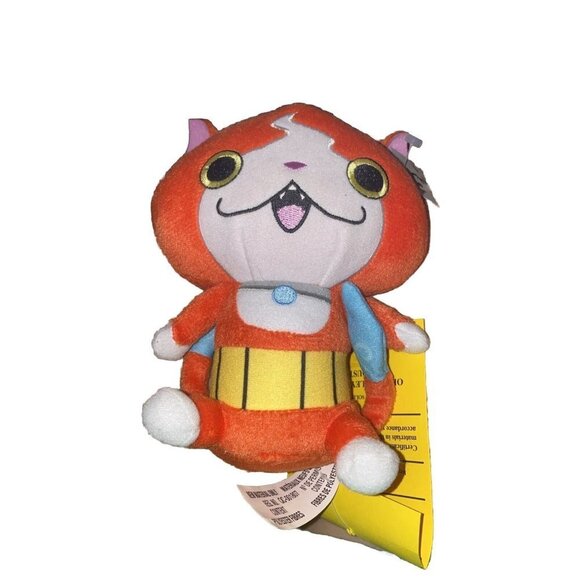 Yokai Yo-kai Watch Jibanyan Hasbro Plush Figure  6" Hasbro Japan Free Shipping - Picture 1 of 2